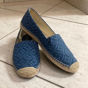 MK Blue Espadrilles Size 8 *Like New*